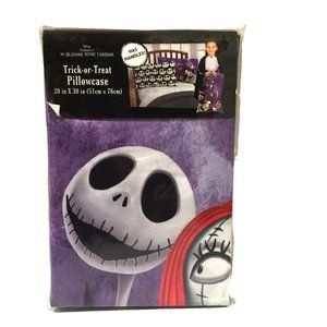 Disney The Nightmare Before Christmas Trick or Treat Pillowcase Jack Sally Oogie